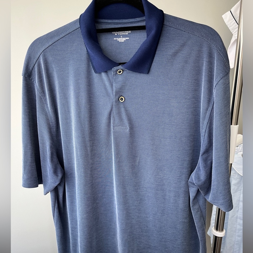 Blue Classic Golf Shirt